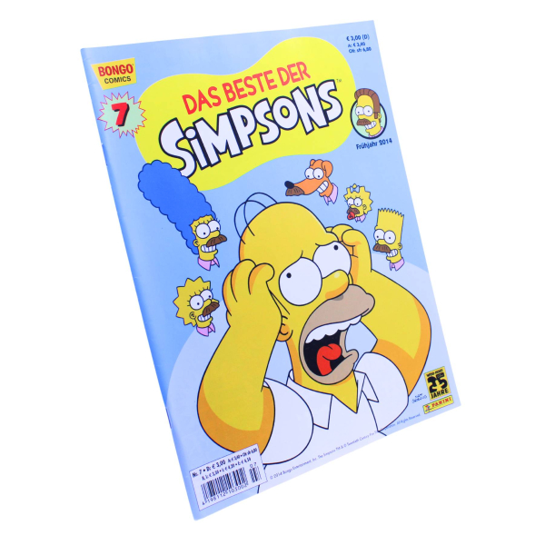 Das Beste der Simpsons Comic Nr. 7 Panini 2014 Simpsons Magazin